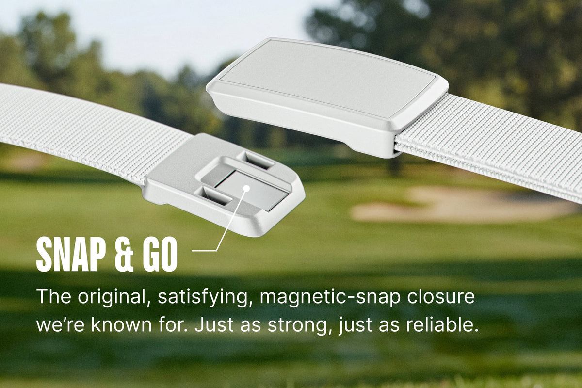 Groove Golf Belt Pro® - White