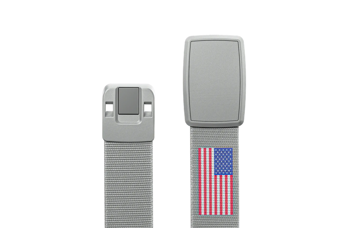 Groove Golf Belt Pro® - Light Grey Flag
