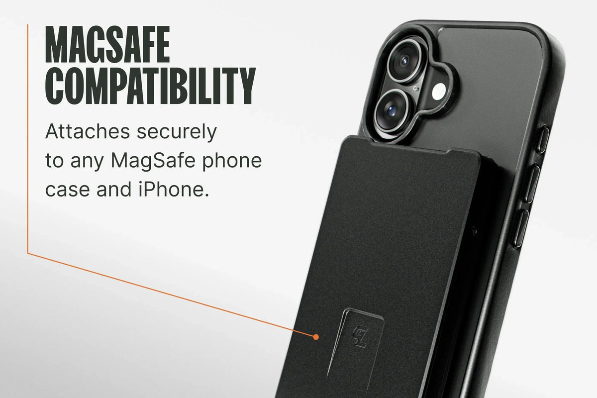 Groove Wallet® with MagSafe Plate - Midnight Black