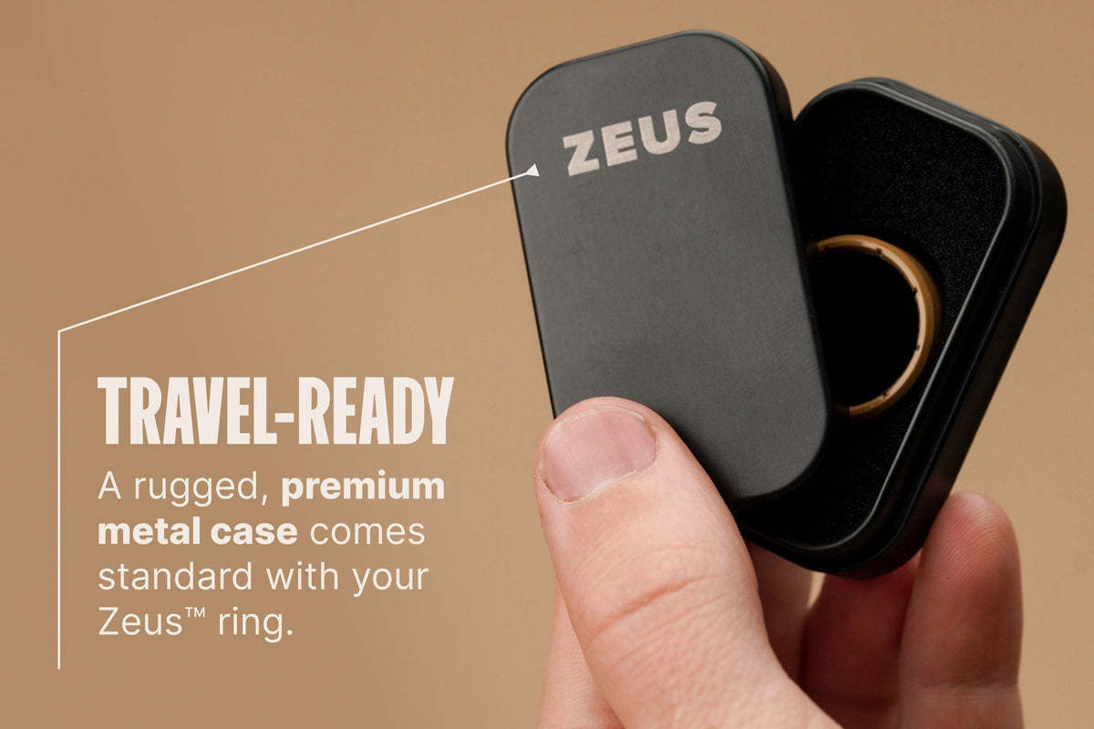 Zeus Cream White Thin Ring